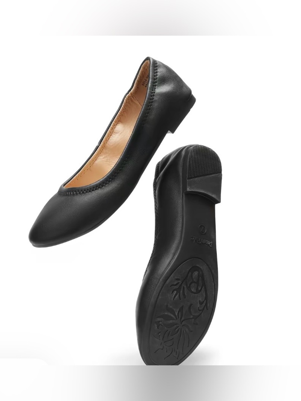 Dream Pairs black flat shoes